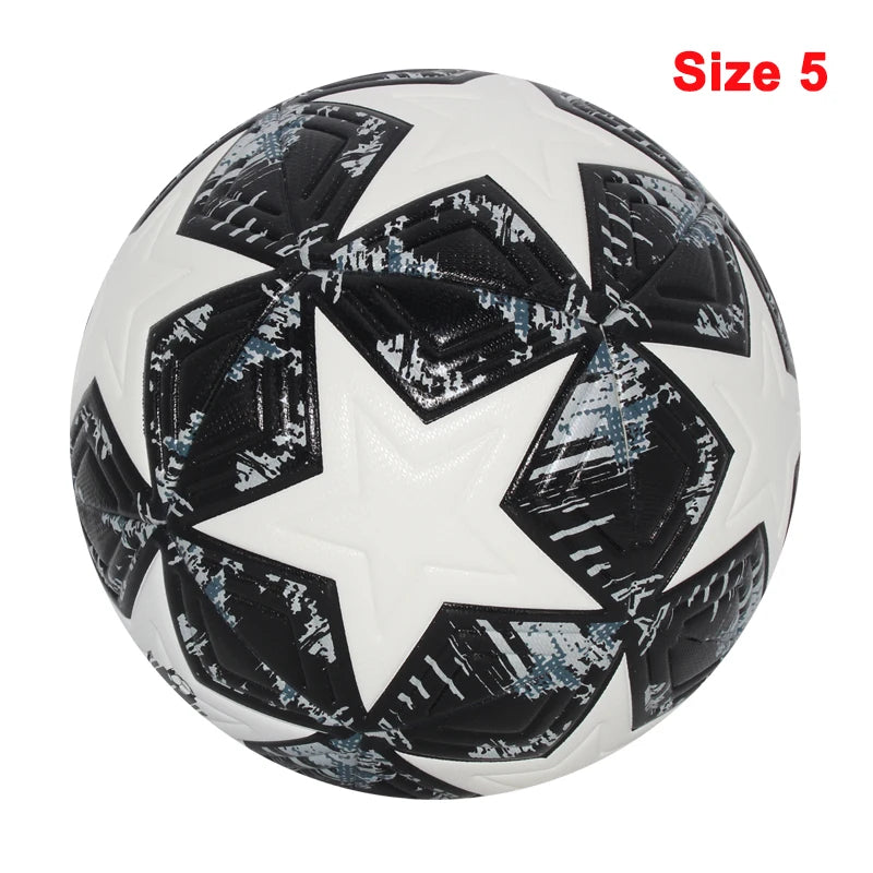 Standard Size 5 Size 4 Soccer Ball Professional Outdoors Sports Match Balls Training Seamless Football High Quality PU Material