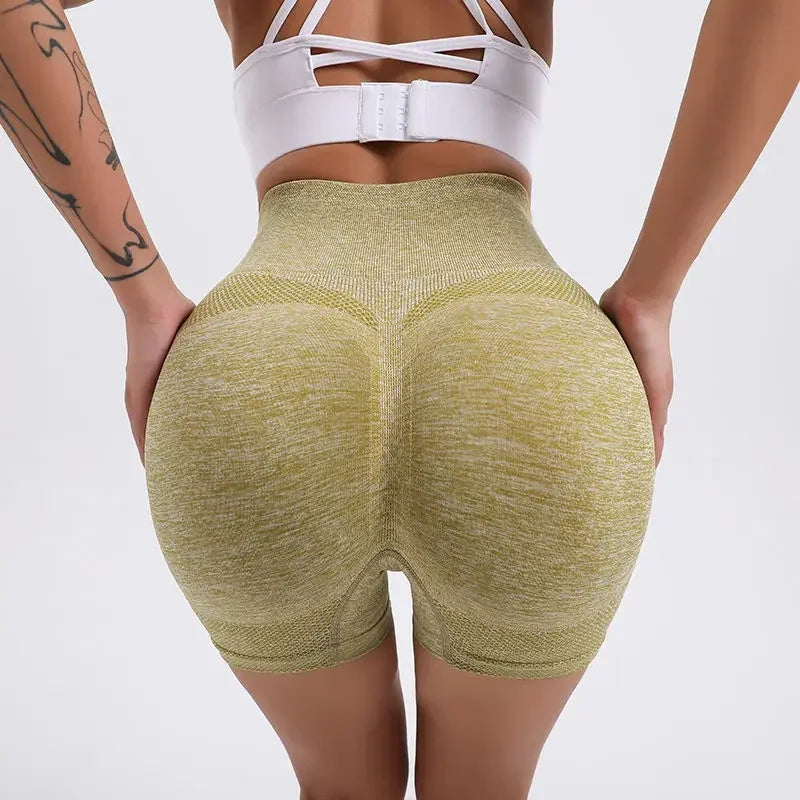 Sexy Booty Push Up Sport Yoga Shorts Women Seamless Spandex Running Cycling Short Fitness Leggings High Waist Female Gym Shorts