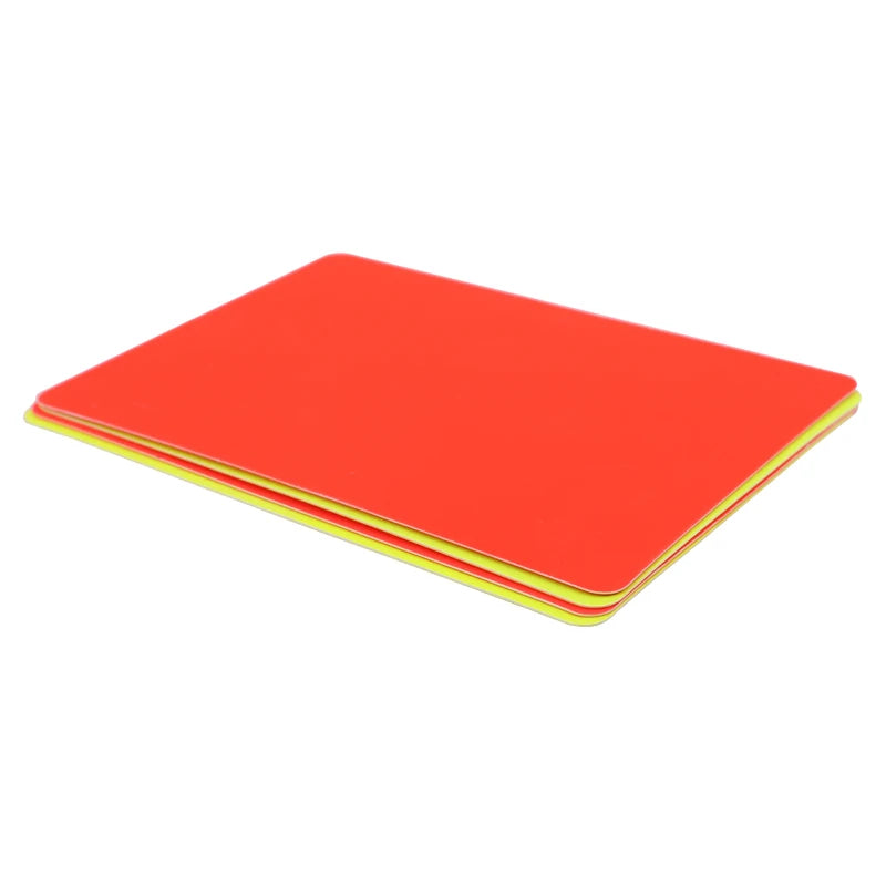 2PCS 4PCS 6PCS Soccer Referee Red Yellow Cards Football Match RefereeReferee Tool Warning and Ejection Cards