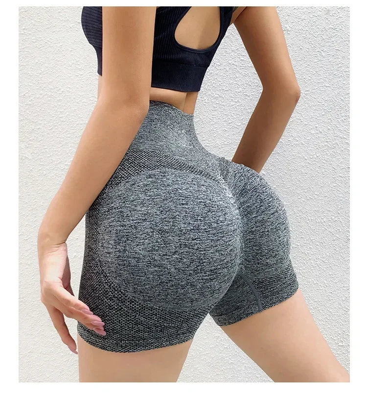 Sexy Booty Push Up Sport Yoga Shorts Women Seamless Spandex Running Cycling Short Fitness Leggings High Waist Female Gym Shorts