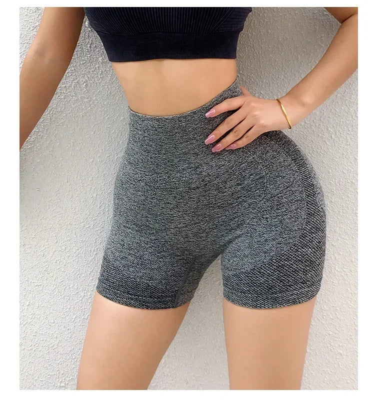 Sexy Booty Push Up Sport Yoga Shorts Women Seamless Spandex Running Cycling Short Fitness Leggings High Waist Female Gym Shorts