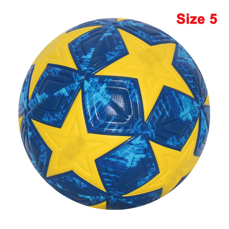 Standard Size 5 Size 4 Soccer Ball Professional Outdoors Sports Match Balls Training Seamless Football High Quality PU Material