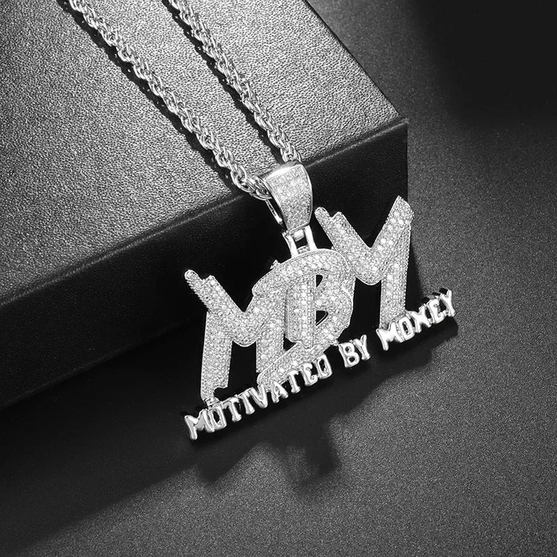 Hip-Hop Ak-47 Rifle Gun Pendant Necklace Men\'s Personalized Street Hip-Hop Rock Rap Party Jewelry