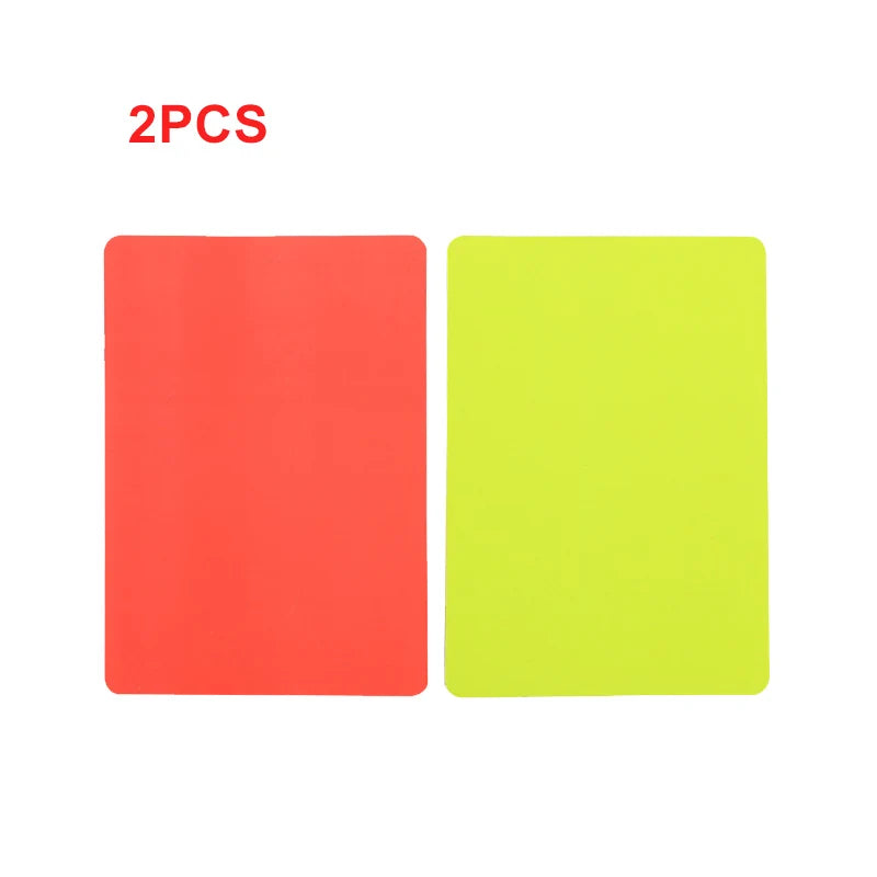 2PCS 4PCS 6PCS Soccer Referee Red Yellow Cards Football Match RefereeReferee Tool Warning and Ejection Cards