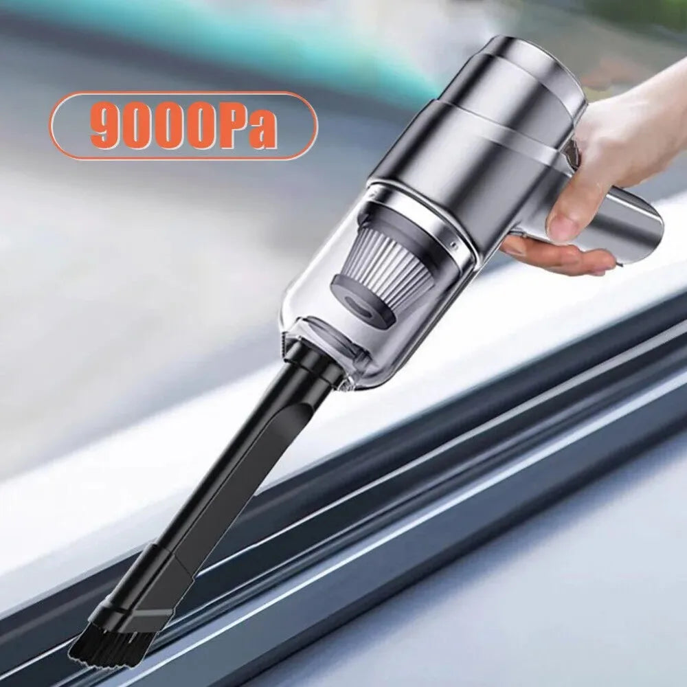 Ergonomic Handle Car Cordless Vacuum Cleaner Strong Power Suitable for A Wide Range of Household MiniHandheld Car Vacuum Cleaner