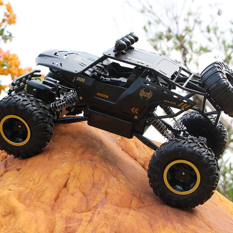 4WD 37CM Remote Control Off Road RC Car Radio Climbing Super Alloy Truck Buggy 4x4 RTR Vehicle Electric Toy Childrens Kids Gifts